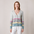 klassische Jacke grau – Vorderansicht