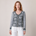 Reißverschlussjacke grau – Vorderansicht