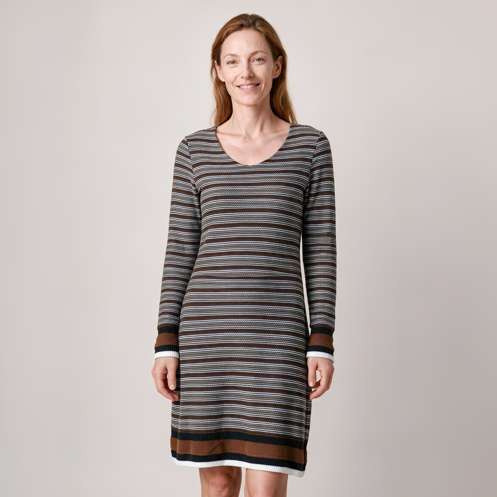 Kurzkleid schwarz – Vorderansicht