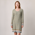 Kurzkleid braun – Vorderansicht