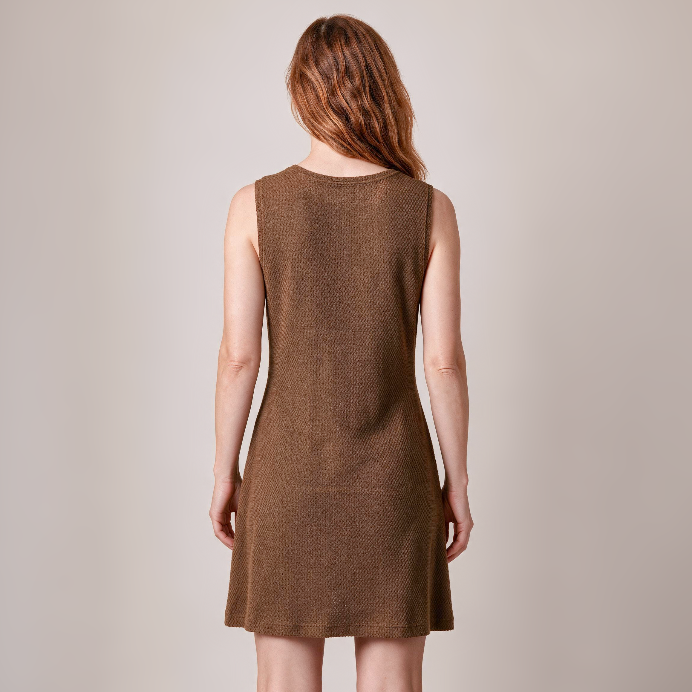 Longtop braun – Rückansicht