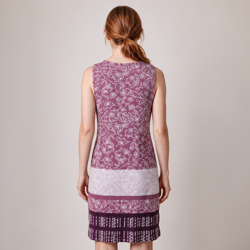 Longtop lila – Rückansicht