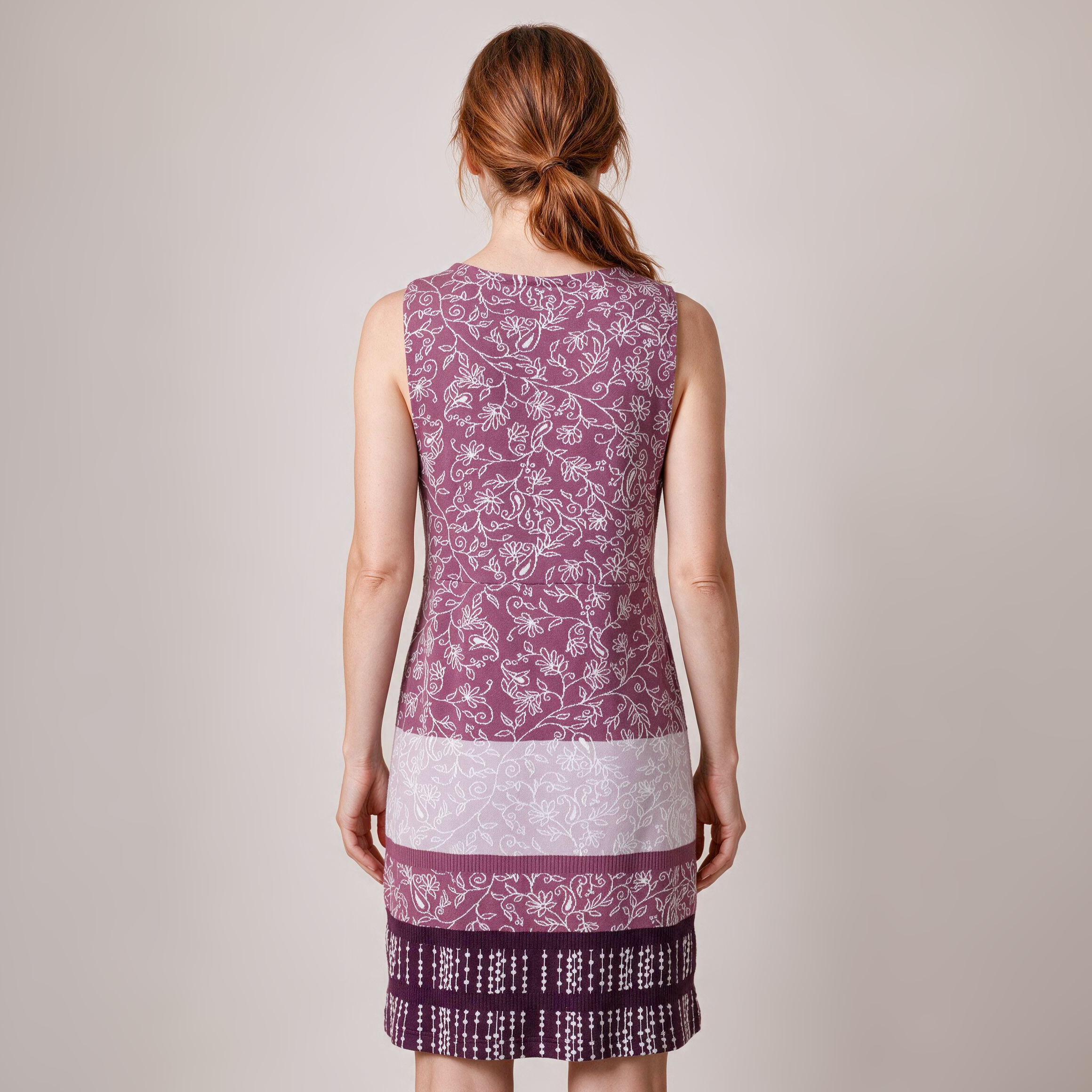 Longtop lila – Rückansicht
