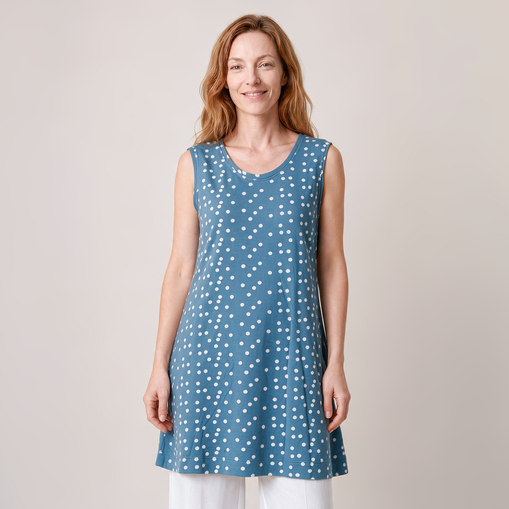 Longtop blau – Vorderansicht