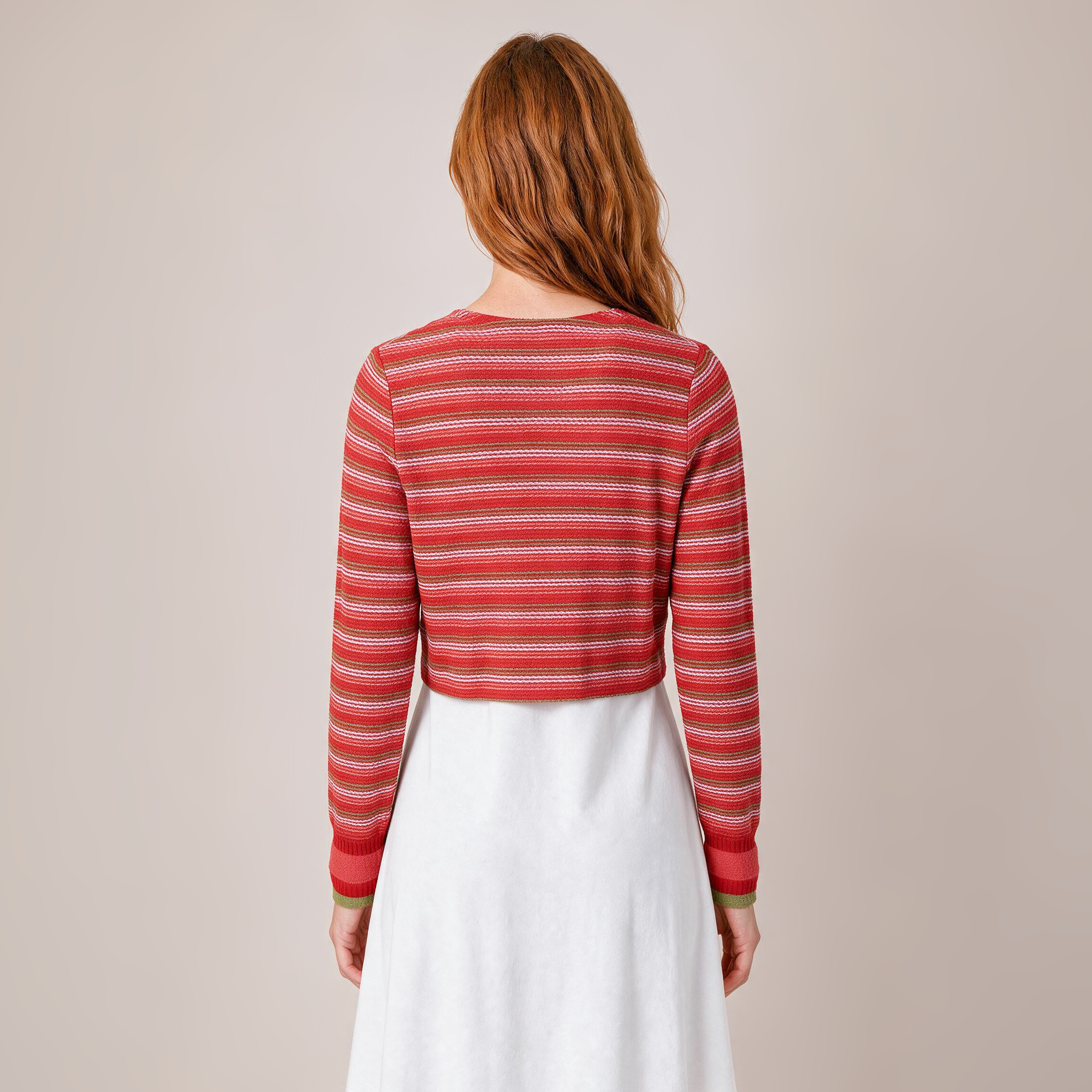 Bolero rot – Rückansicht