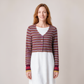 Bolero lila – Vorderansicht