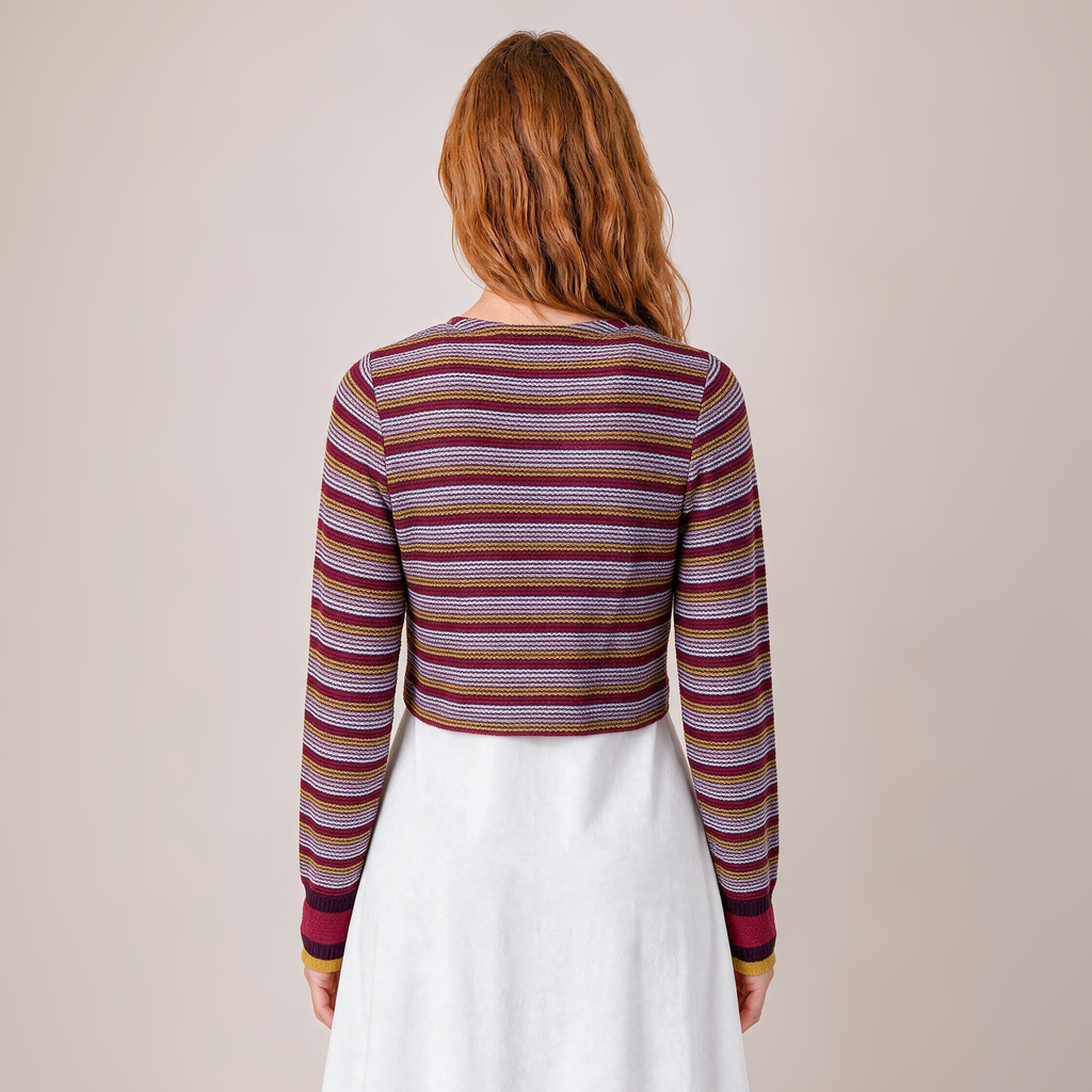 Bolero lila – Rückansicht