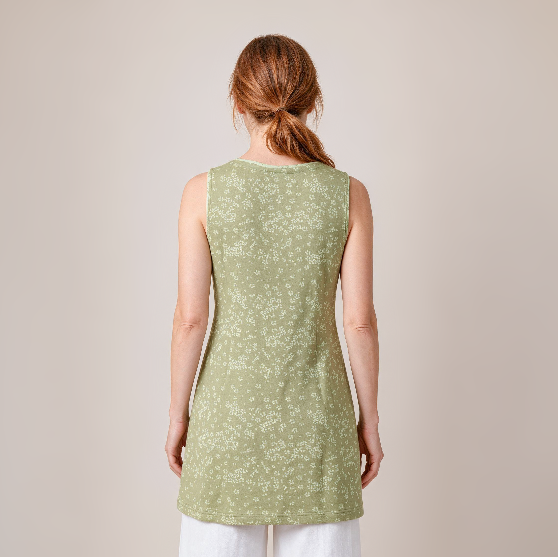 Longtop grün – Rückansicht