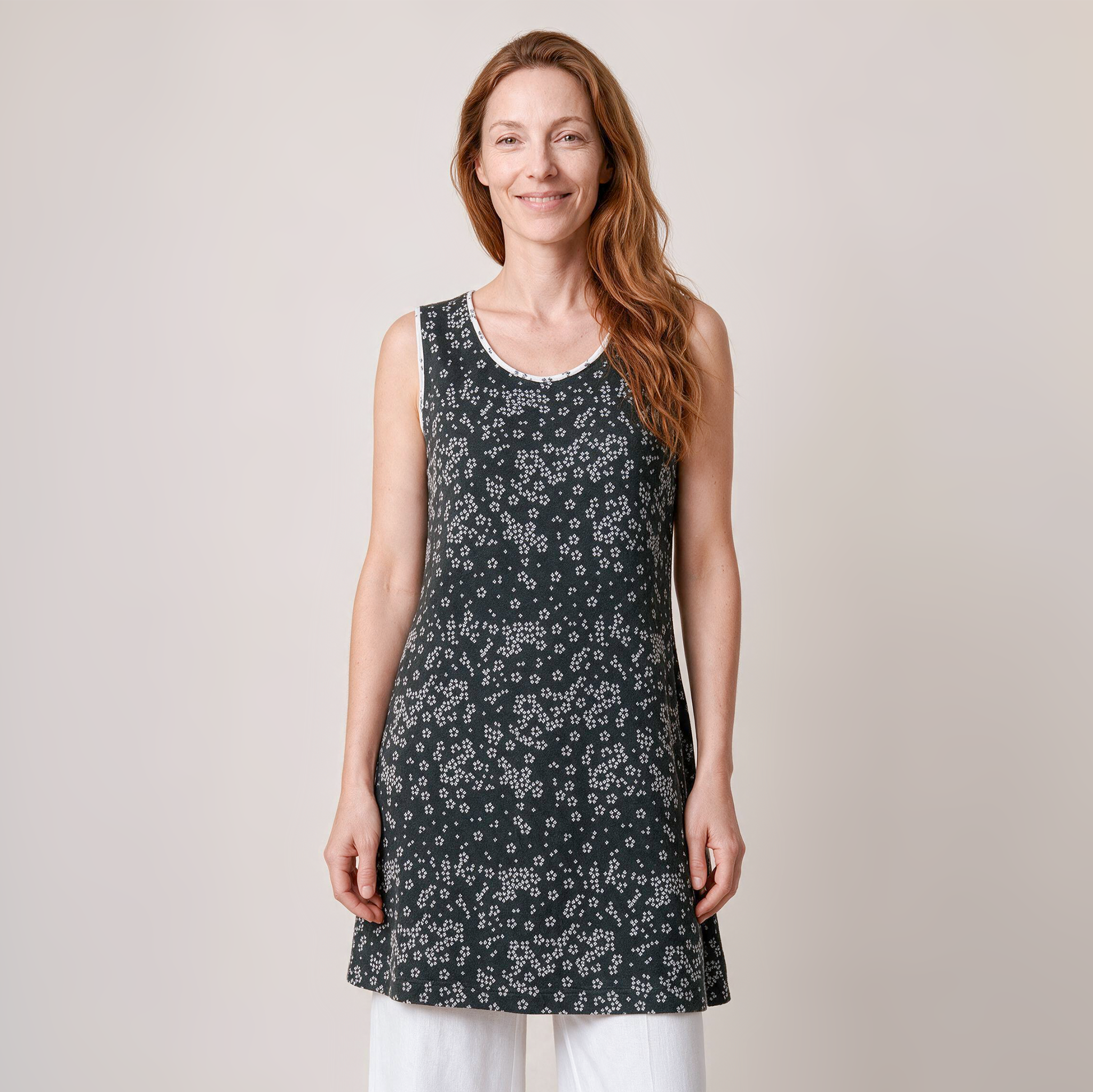 Longtop grau – Vorderansicht