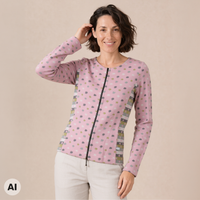 Reißverschlussjacke