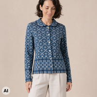 Jacke mit Falte