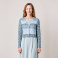 Bolero blau – Vorderansicht