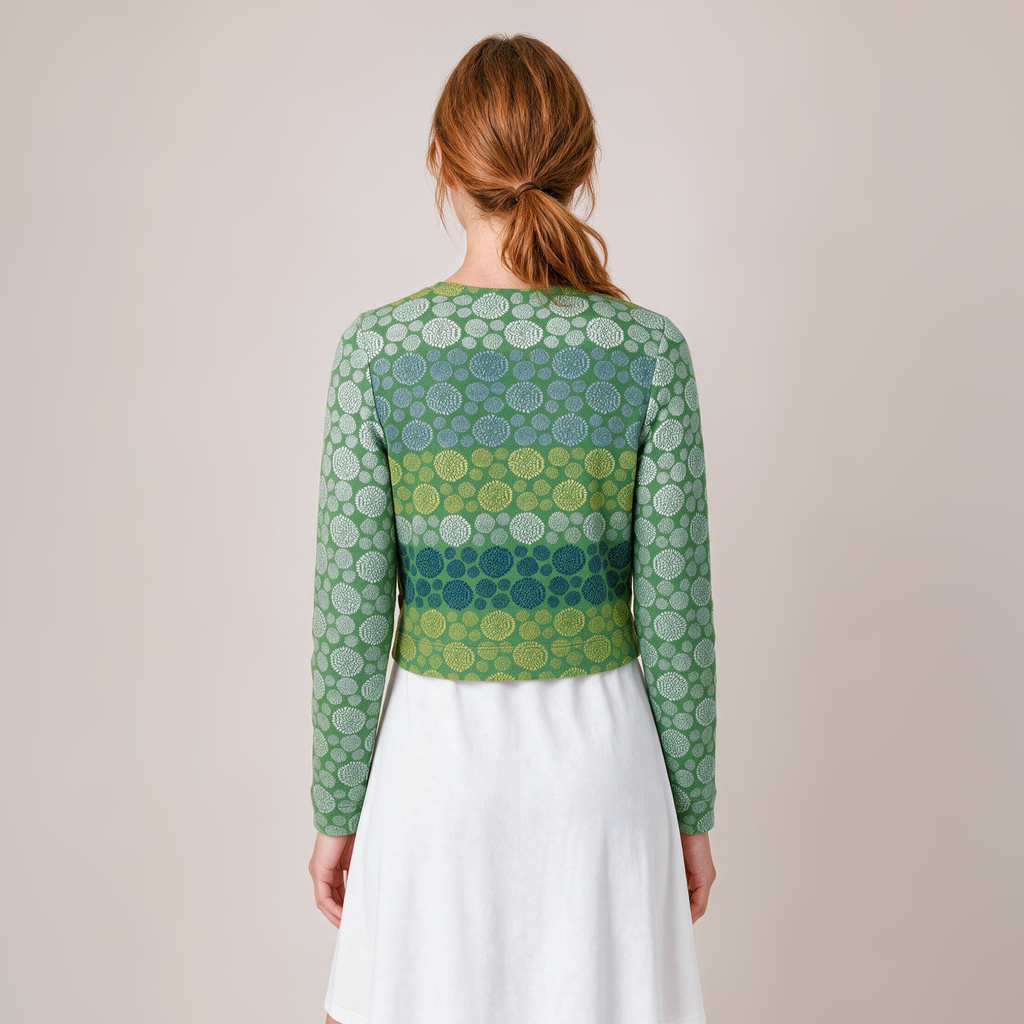 Bolero grün – Rückansicht