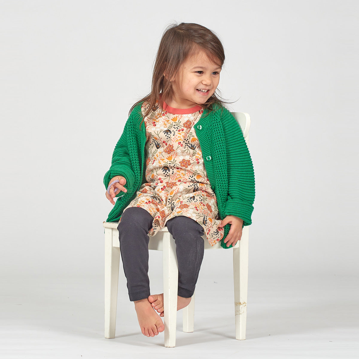 Langarmkleid geblümt – Noni
