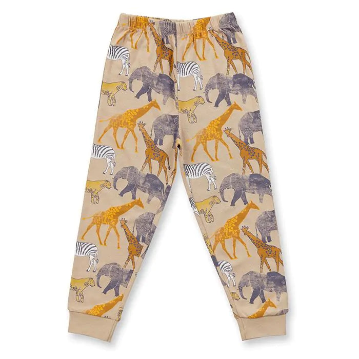 Schlafanzug – Long John Retro | Safari