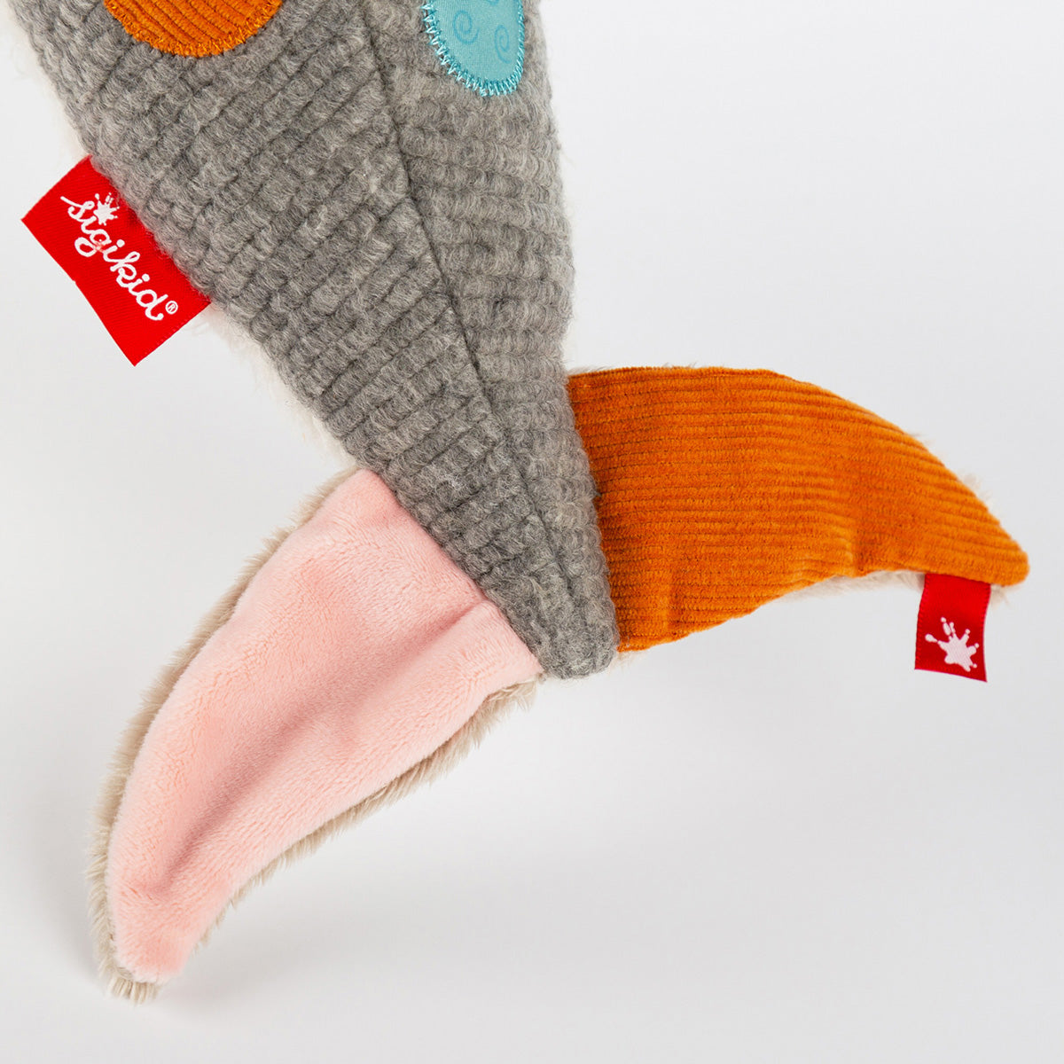 Kuscheltier – Delfin | Patchwork Sweety