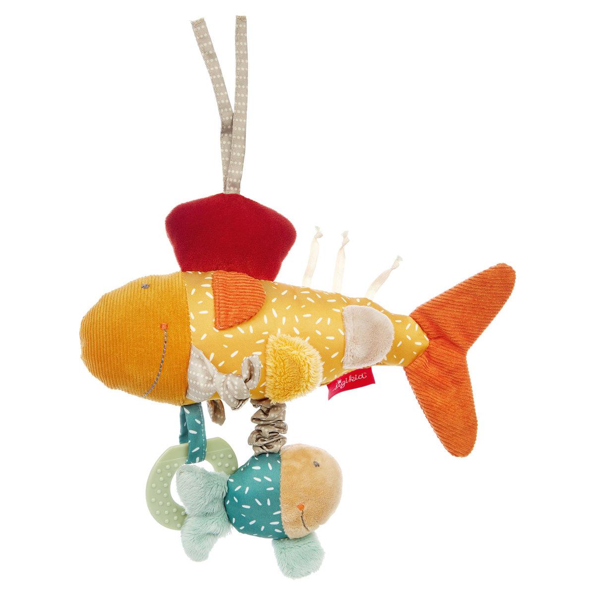 Anhänger – Fisch | Yellow