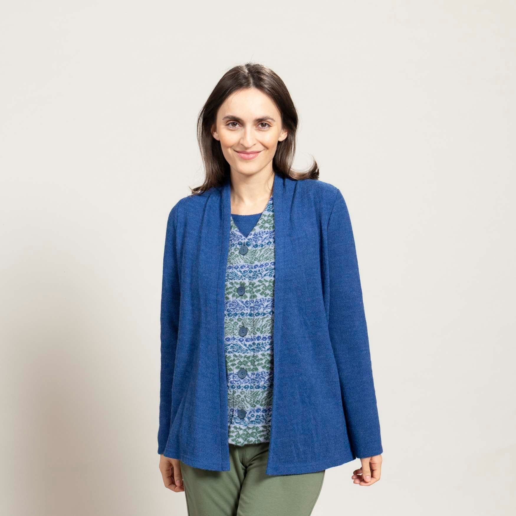 Hüllenjacke – uni