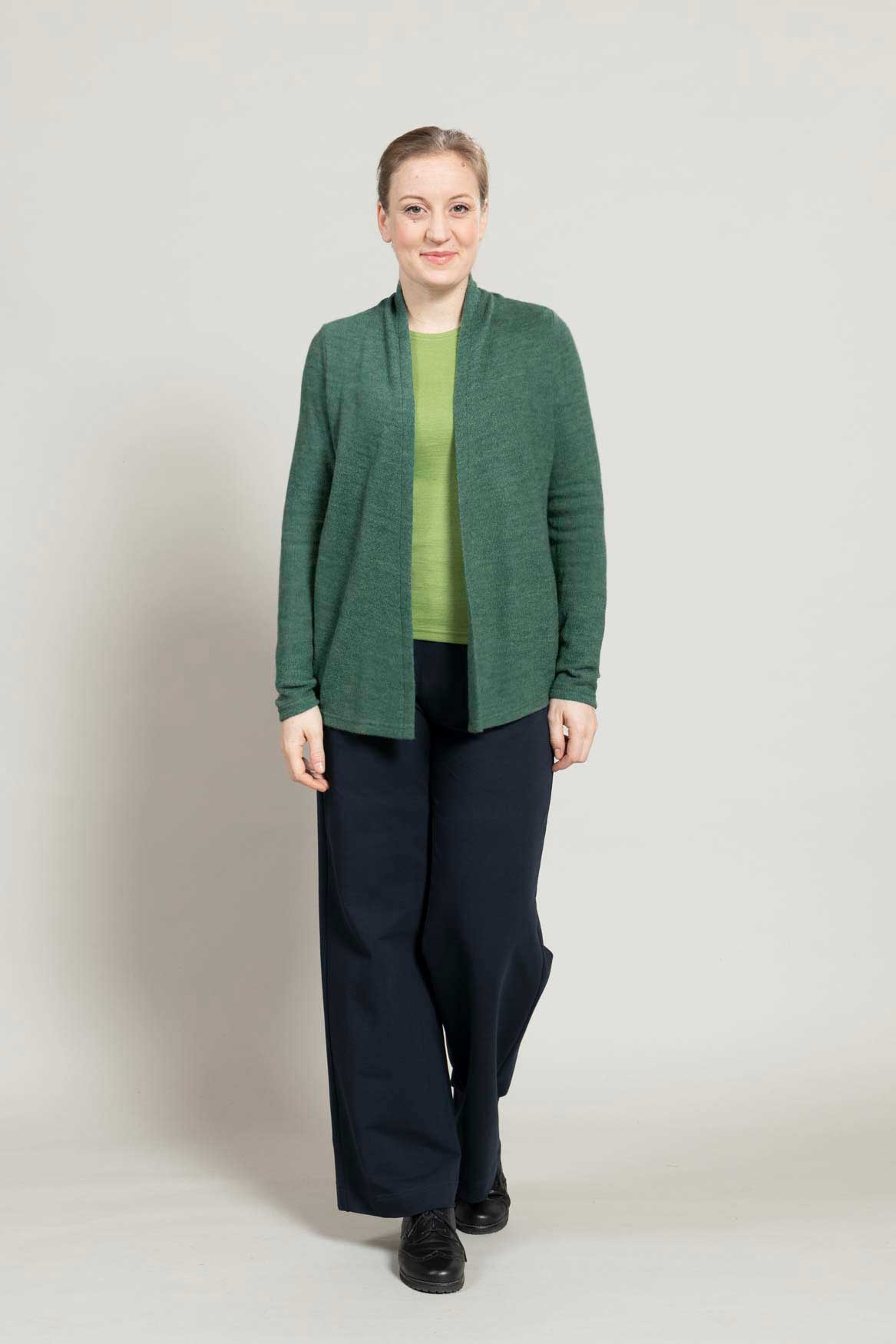 Hüllenjacke – uni