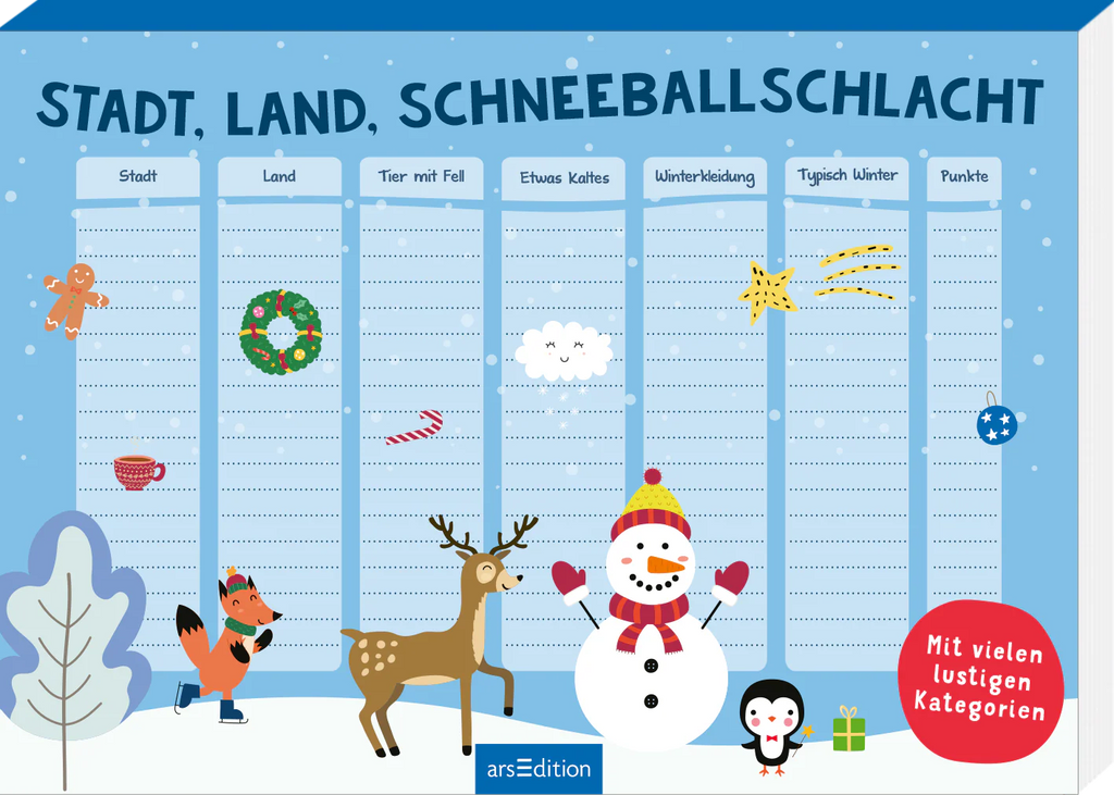 Stadt, Land, Schneeballschlacht
