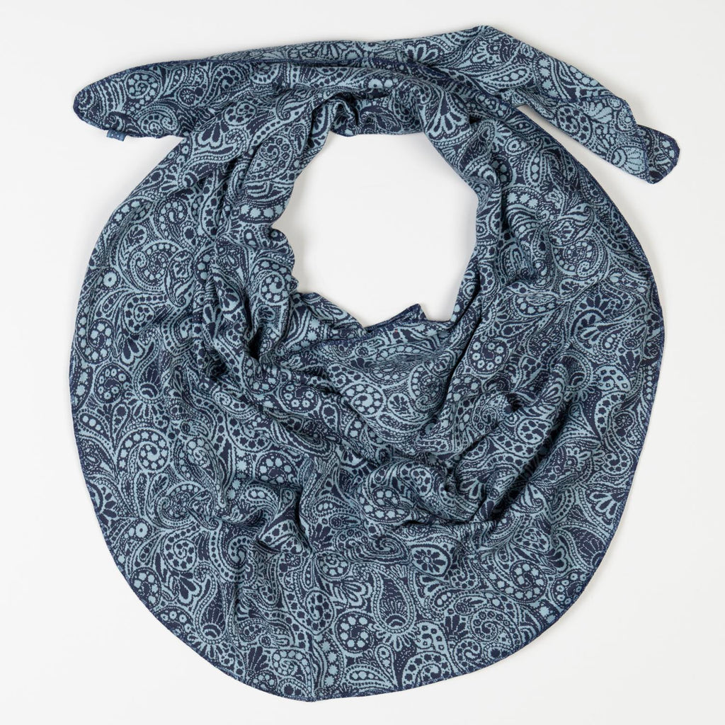 Dreiecktuch – Bio-Baumwolle fein | Paisley