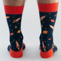 Bambus Herrensocken – Weltall