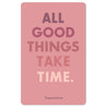 Mini-Postkarte – All good things