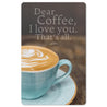Mini-Postkarte – Dear coffee