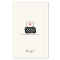 Mini-Postkarte – for you