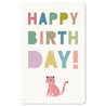 Mini-Postkarte – Happy Birthday