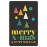 Mini-Postkarte – Merry x-mas