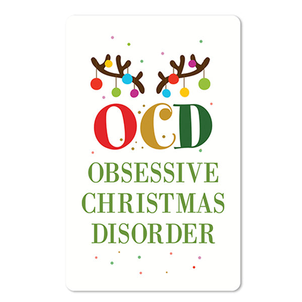 Mini-Postkarte – OCD