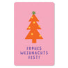 Mini-Postkarte – Frohes Weihnachtsfest