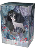 3D-Szene – Silberner Hirsch