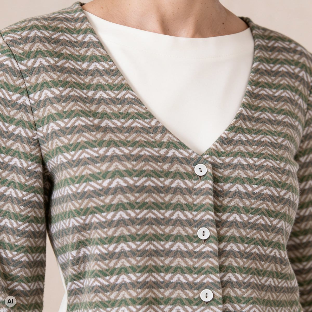 Bolero natur – Detailansicht, mit KI bearbeitet