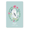 Mini-Postkarte – Owl I need is you