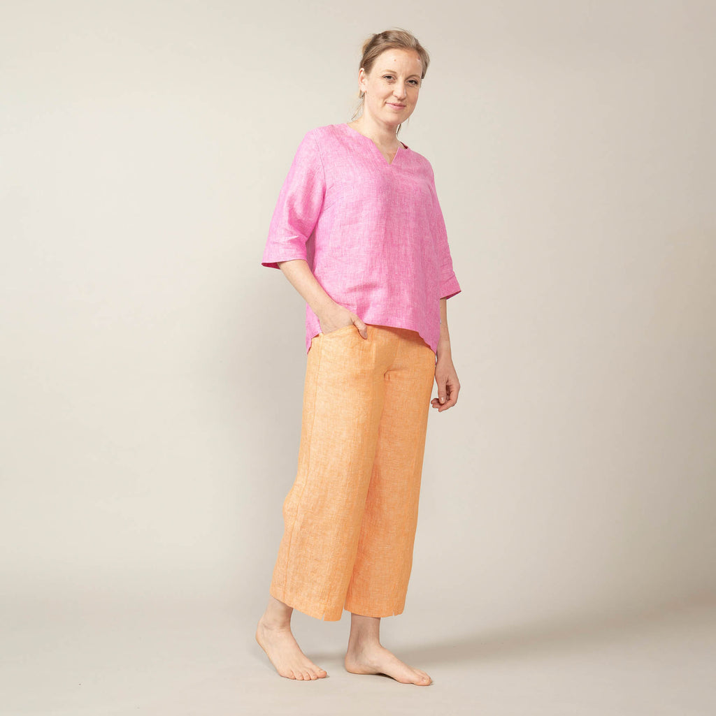 Schlupfhose Leinen – Freida