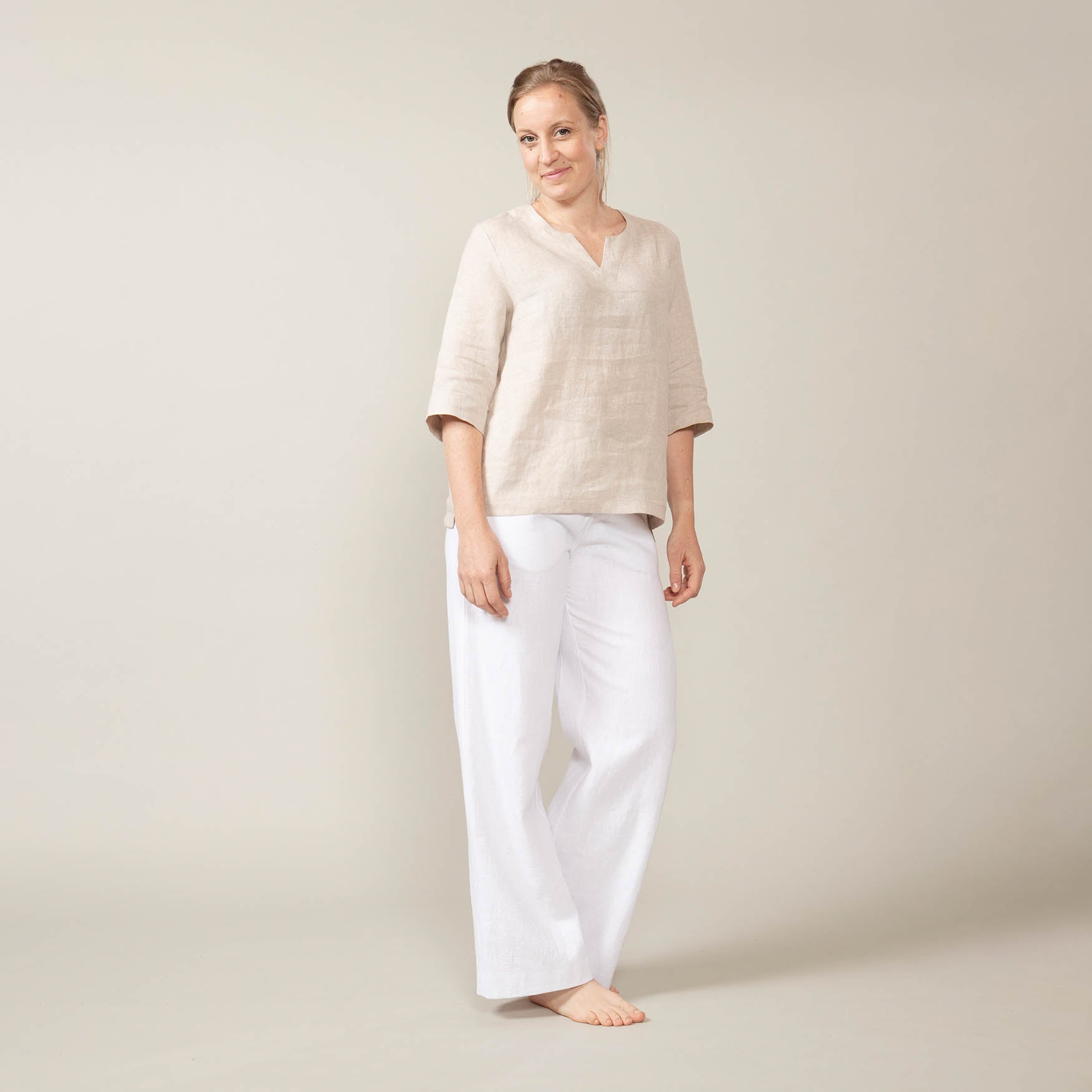 Leinenhose weit – Tilly