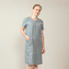 Leinenkleid mit Tasche – Lena