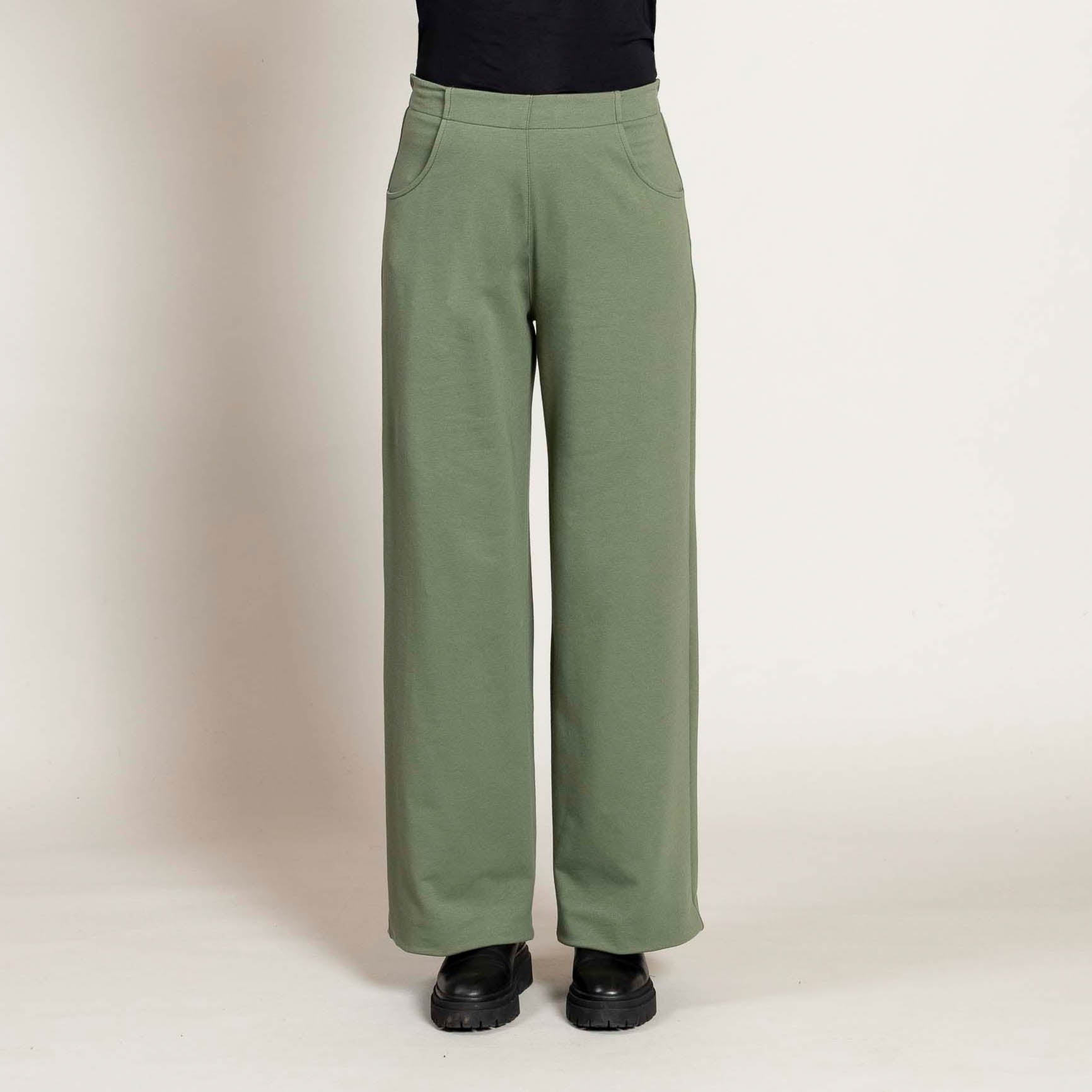 Hose weit | lang – uni