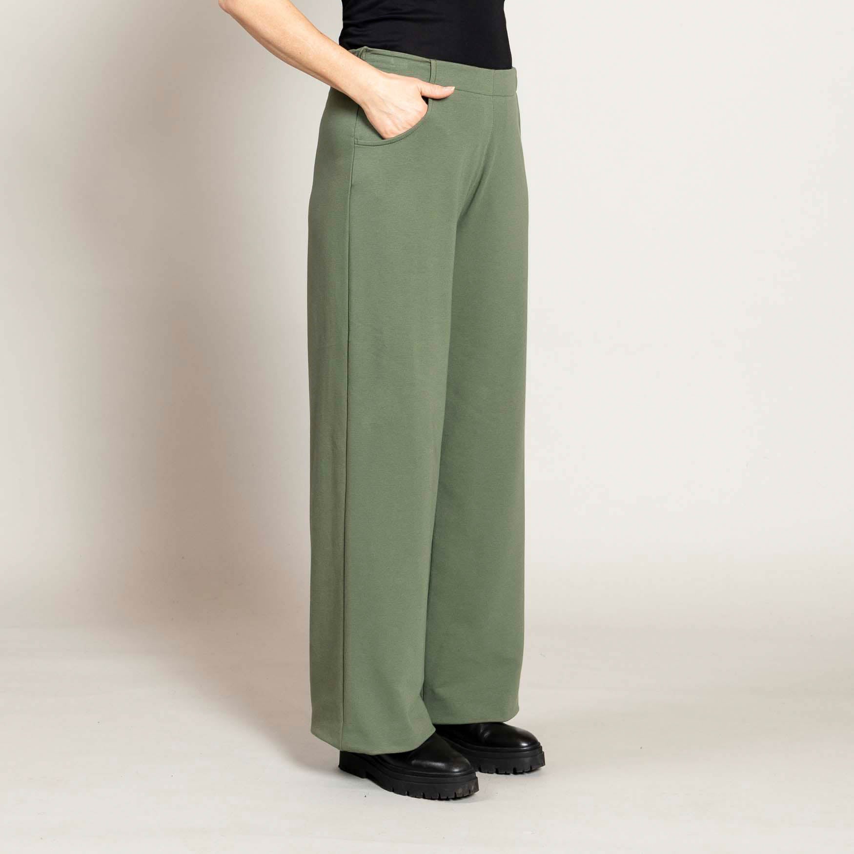Hose weit | lang – uni