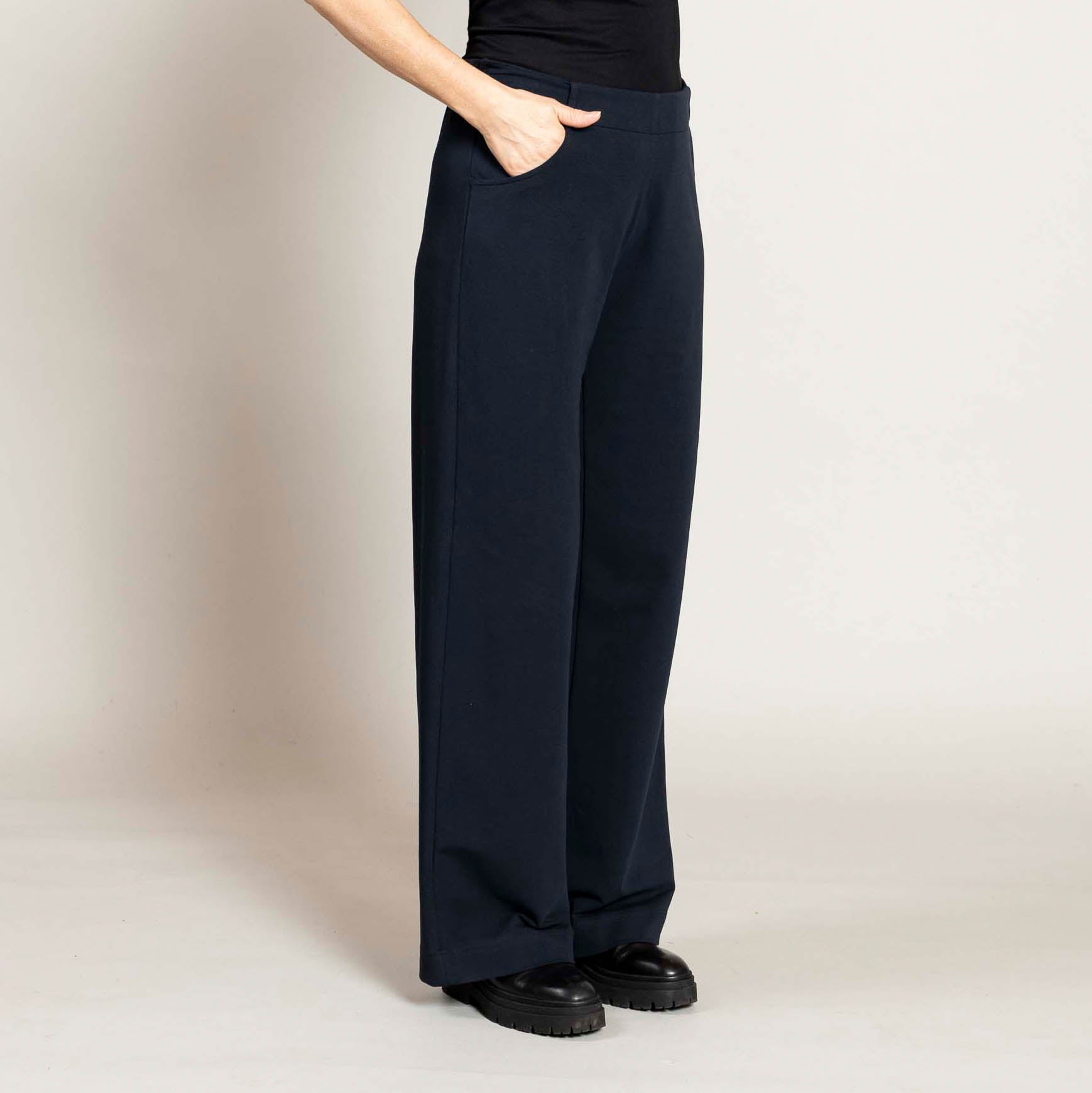 Hose weit | lang – uni