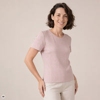 Kurzarmpullover