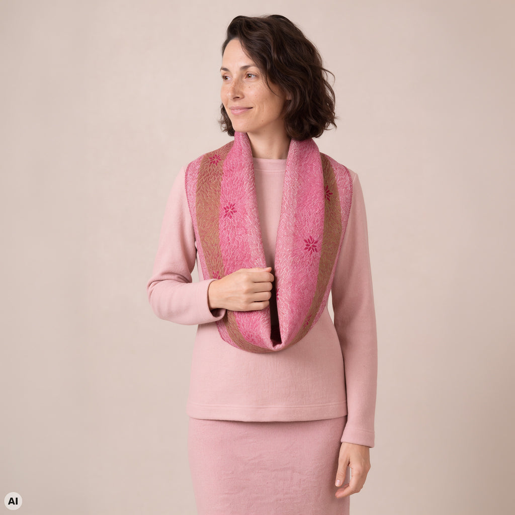 Loop pink – Vorderansicht, mit KI bearbeitet