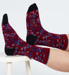 Bambus Herrensocken – floral