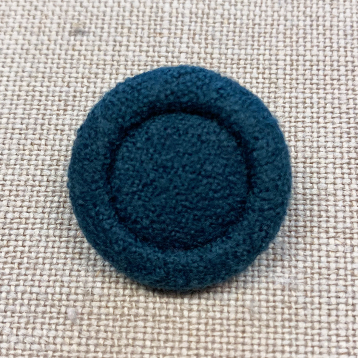 Wollknöpfe uni | blau-grün 44" – 5er-Set