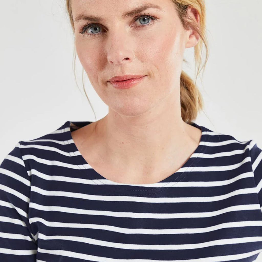 Matrosenshirt mit 3/4-Arm