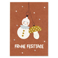 Postkarte – Frohe Festtage