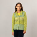 Jacke mit Rüschenkragen