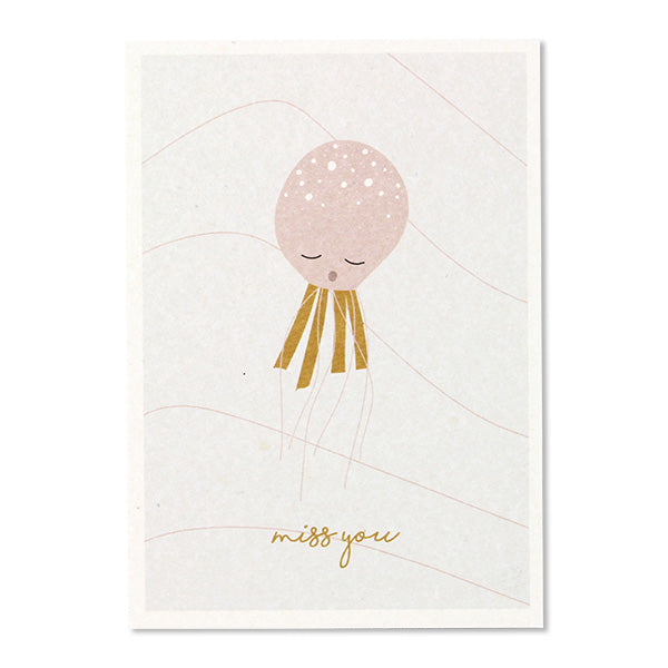 Postkarte – Miss You